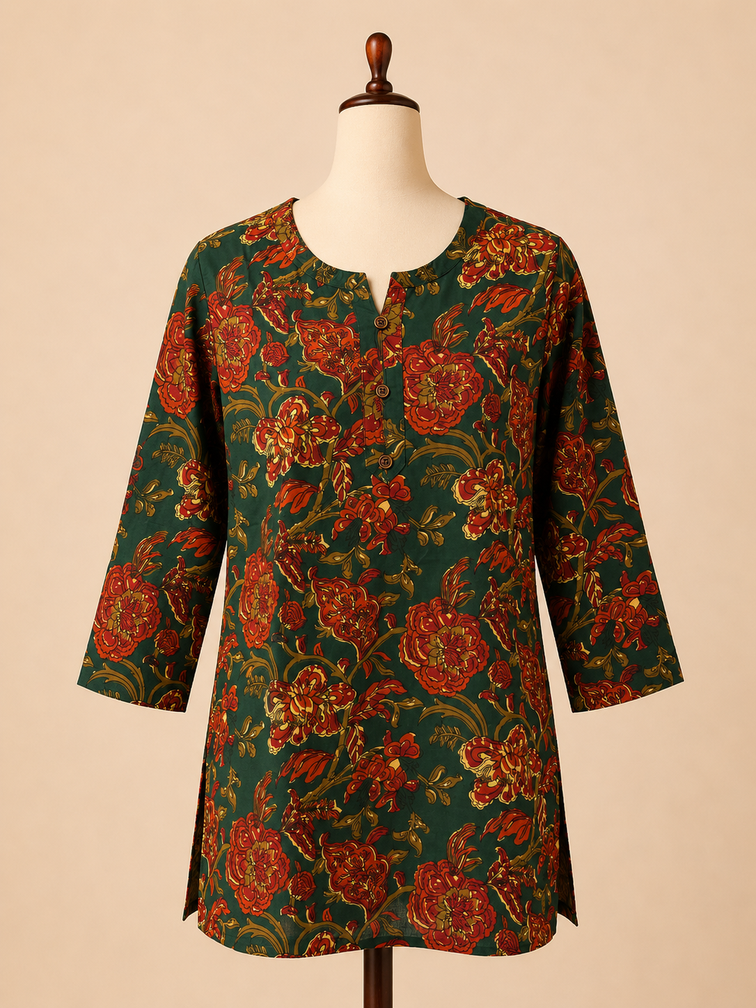 Everyday Floral Short Kurti – Assorted Prints
