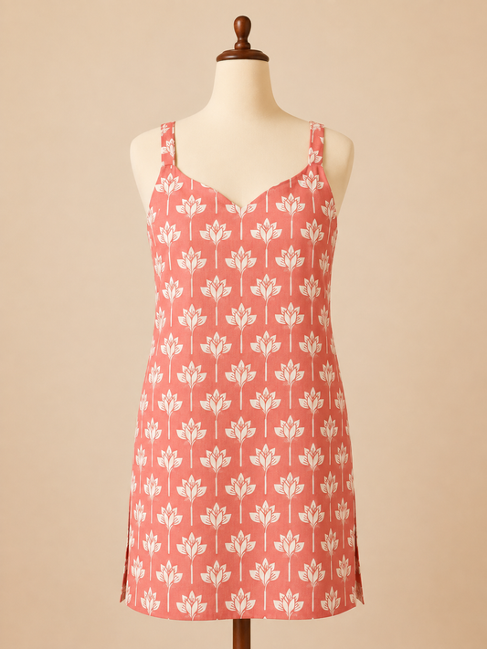 Lotus Layered 2-Piece Kurti Set