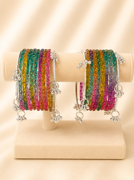 K3G Inspired Kashmiri Bangle Set