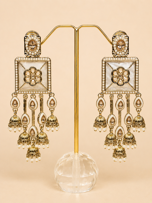 Noor Mahal Jhumka Earrings