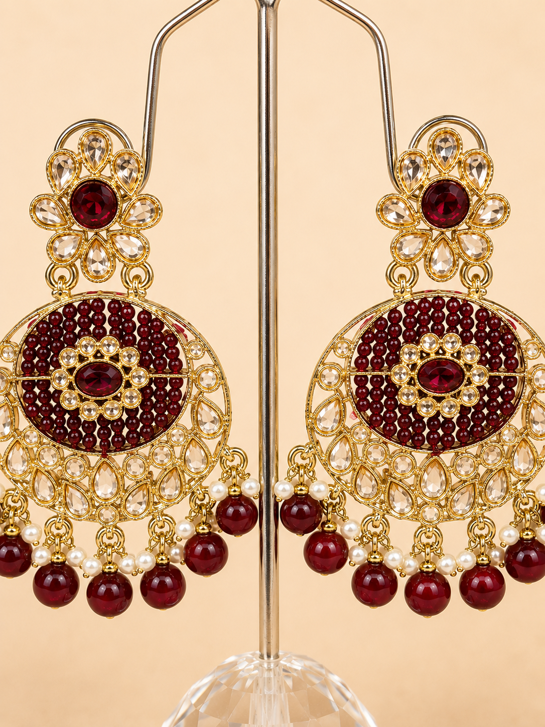 Laal Ishq Statement Earrings