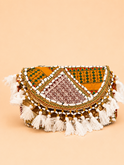 Rangrez Handcrafted Patchwork Sling Bag