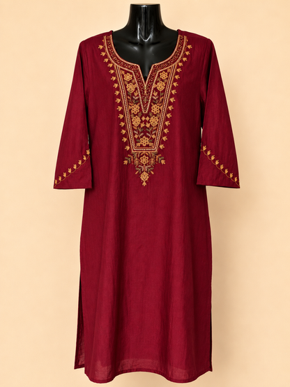 Gulnaar Embroidered Kurti