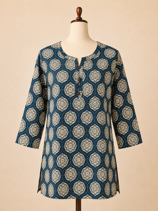 Everyday Printed Short Kurti – Motiv Prints