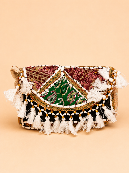 Rangrez Handcrafted Patchwork Sling Bag
