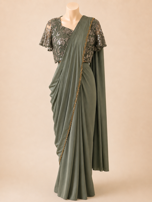 Amara Embellished Ready-to-Wear Saree