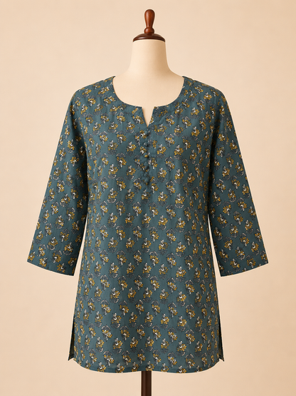 Everyday Printed Short Kurti – Motiv Prints