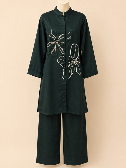 Emerald Bloom Co-Ord Set