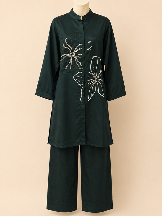 Emerald Bloom Co-Ord Set