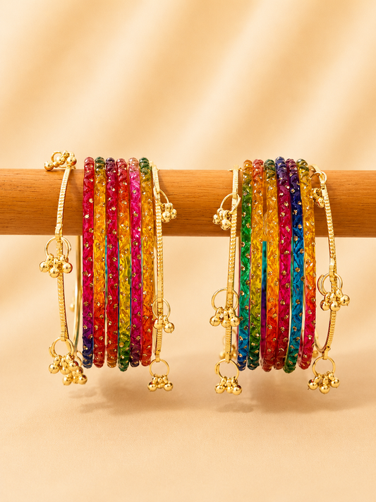 Carnival Kashmiri Bangle Set