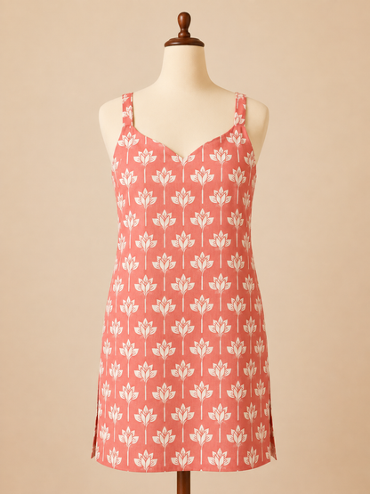 Lotus Layered 2-Piece Kurti Set