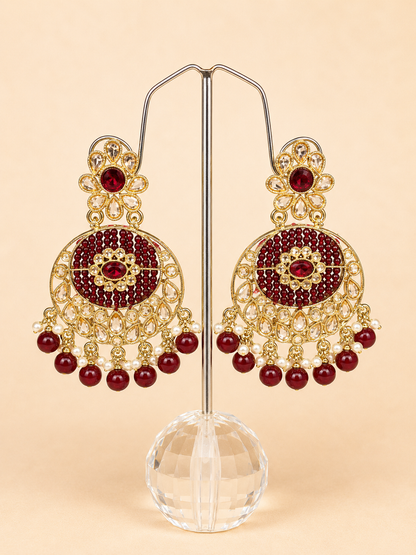 Laal Ishq Statement Earrings