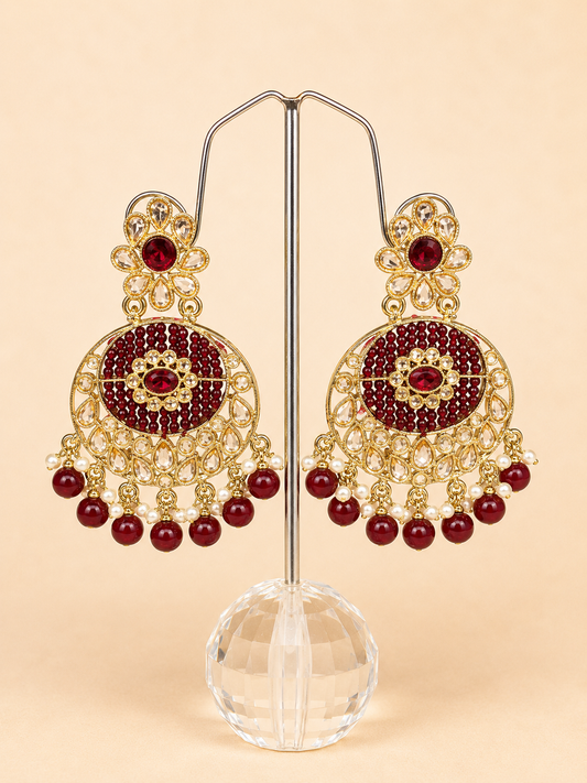 Laal Ishq Statement Earrings