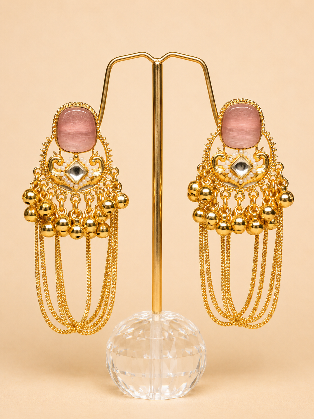 Saanjh Chain Drop Earrings