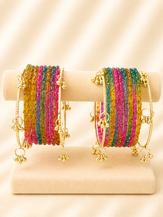 K3G Inspired Kashmiri Bangle Set