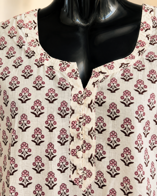 Blush Bloom Everyday Kurti