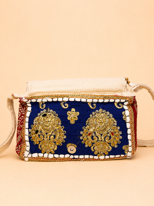 Rangrez Handcrafted Patchwork Sling Bag