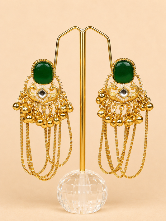 Saanjh Chain Drop Earrings