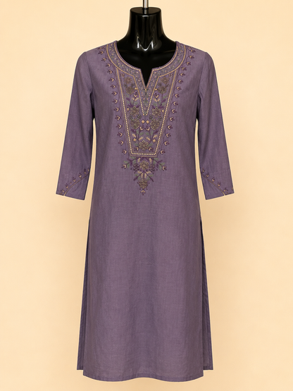 Gulnaar Embroidered Kurti
