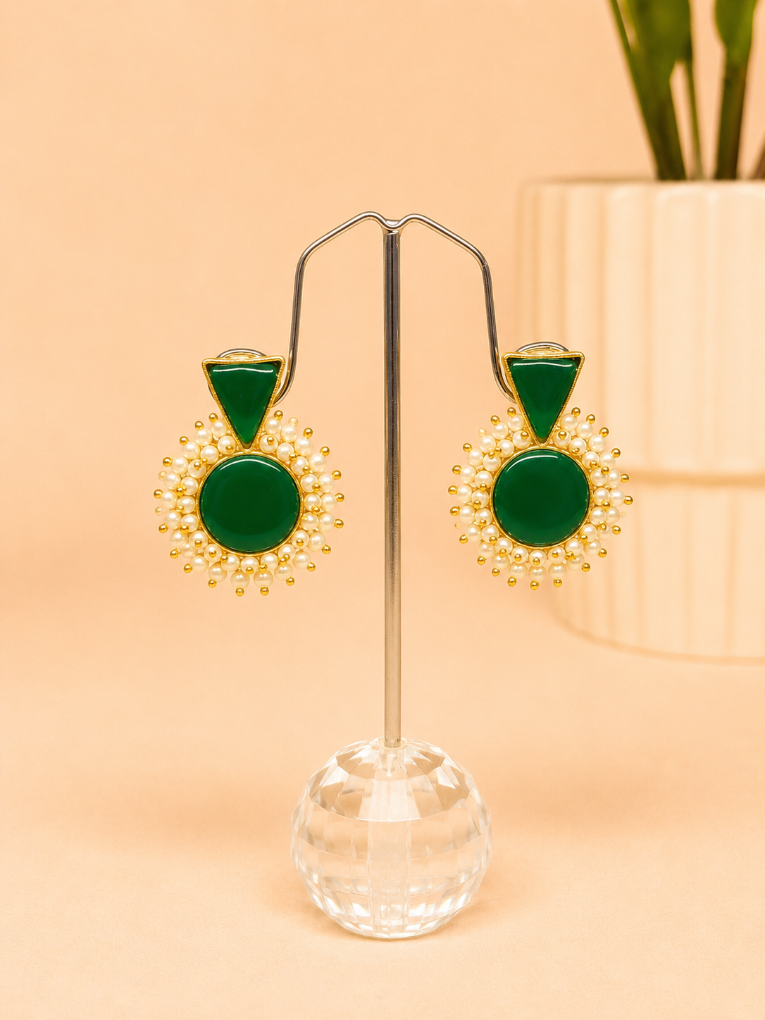 Noor Pearl Statement Earrings