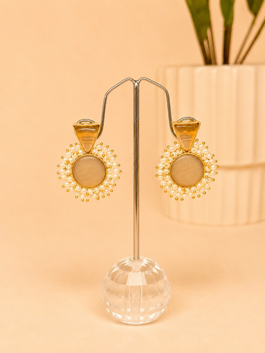 Noor Pearl Statement Earrings