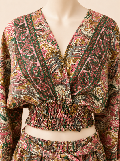Rosewood Paisley Co-Ord Set