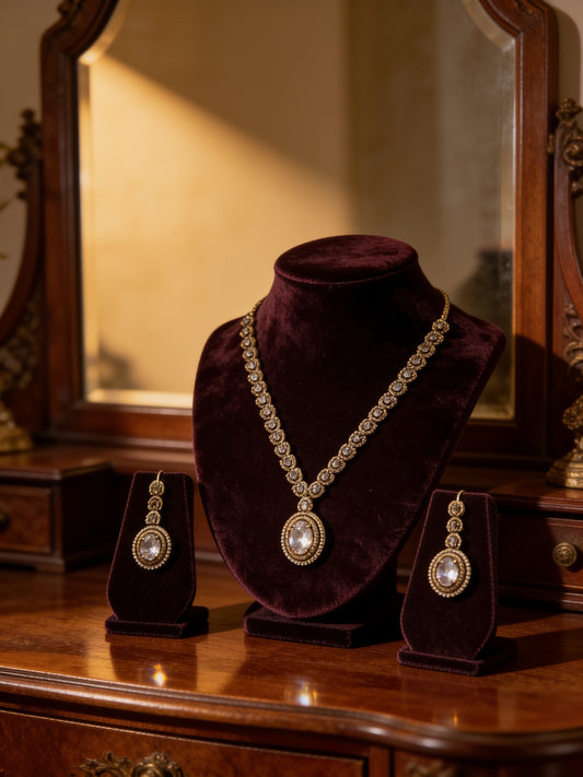 Champagne Halo Set